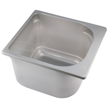 Cuba em Pl�stico Cinzento para Gelado 2500ml Caixa 174