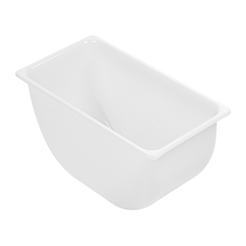 Cuba em Plstico Branco PP 140x74x73mm 1 un