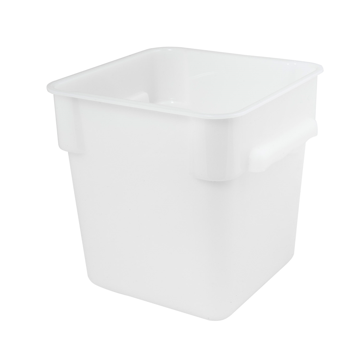 Recipiente de Plstico PP Branco para Conservao 180x180x190mm 4L