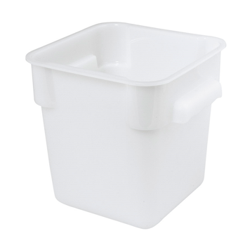 Recipiente de Plstico PP Branco para Conservao 225x225x230mm 8L