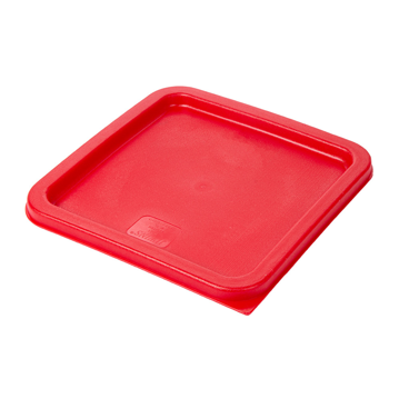 Tampa de Plstico PE Vermelho para Recipiente Conservao 8L