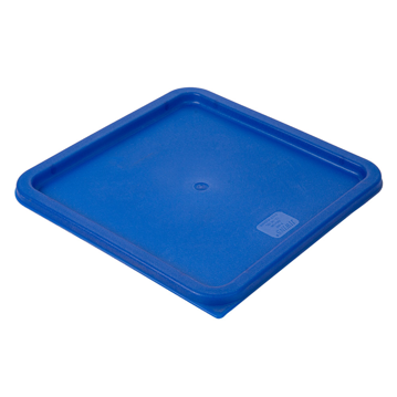 Tampa de Plstico PE Azul para Recipiente Conservao 12/18L