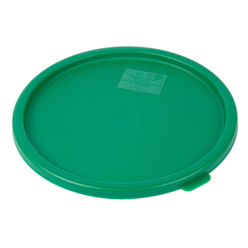 Tampa de Plstico LDPE Verde para Recipiente Conservao 2/4L