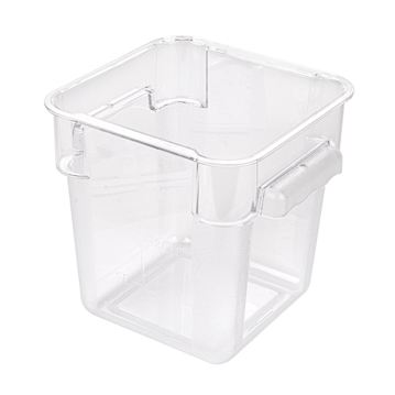 Recipiente de Policarbonato Transparente para Conservao 180x180x190mm 4L