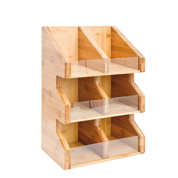 Organizador em Bamb para Buffet 280x180x400mm 2 un