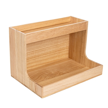 Expositor em Madeira Natural para Buffet 347x233x225mm 1 un