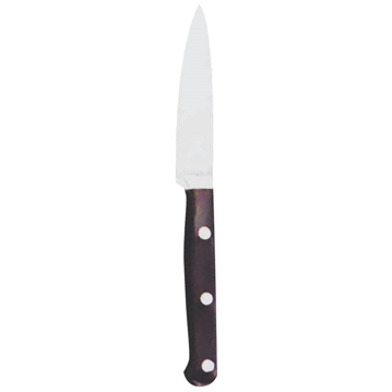 Faca Office em Inox com Cabo ABS Preto 105mm