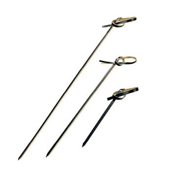 Pick Lao em Bamb Preto 90mm 100 un
