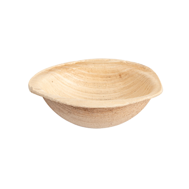 Tigela Semi-Esfera em Folha de Palma 60x20mm 10x50 un