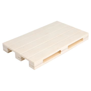 Mini Palete de Apresentao Buffet em Madeira Natural 200x120x20mm 40 un