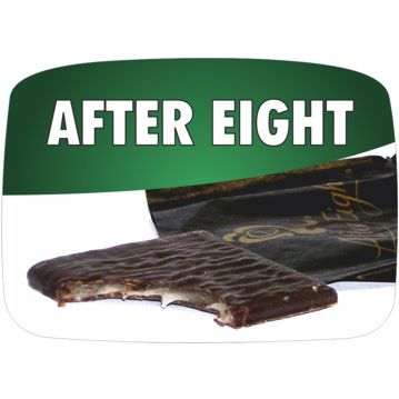 Etiqueta de Sabores para Gelados After Eight