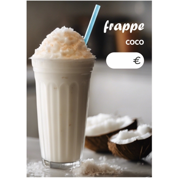 Imagem impressa A6 - Frapp Coco