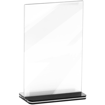 Porta Menus de mesa em Plstico PS A6 100x150x53mm
