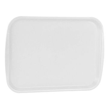 Tabuleiro de Refeio em Plstico 300x410mm Branco