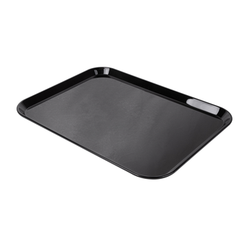 Bandeja em Policarbonato Preto 380x510mm para Cpulas 1 un