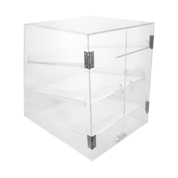 Expositor Acrlico Transparente 3 Andares 350x450x440mm