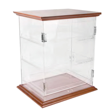 Expositor Acrlico / Madeira 3 Andares 390x295x490mm