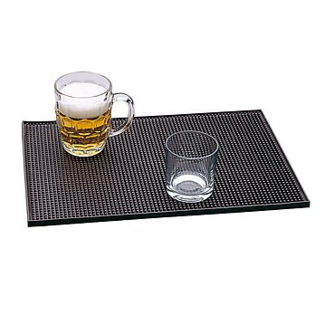 Tapete Borracha Preto 455x305mm 1 un