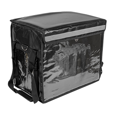 Mochila isotrmica para transporte de alimentos Preto 440x370x290mm