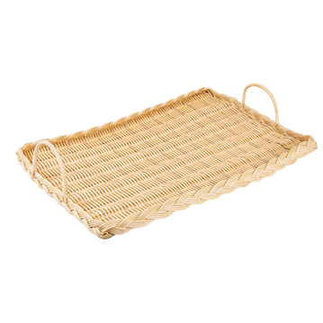 Plateau similaire osier Rectangulaire avec Hanses pour Fromage 525x300x30mm 1 unit