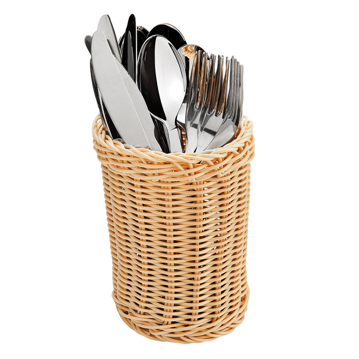 Corbeille similaire osier Circulaire pour Coutellerie 115x150mm 6 unit