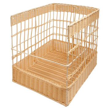 Panier similaire osier carr pour boulangerie 400x400x500mm 1 unit