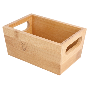 Caixa para Po em Bamb Natural 150x100x70mm 1 un