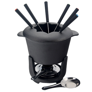 Conjunto Fondue em Ferro Preto 168x175mm 4 un