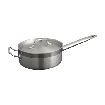 Frigideira de Inox com Tampa 4,5L 260x85mm 1 un