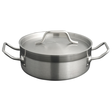 Panela de Inox com Tampa 6L 280x100mm 1 un