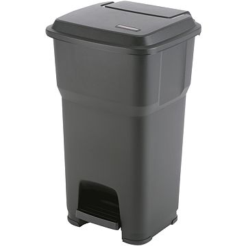 Balde do Lixo com Pedal - Hera 60 L Preto