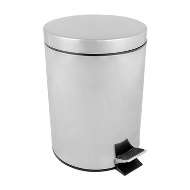Balde do Lixo com Pedal Inox 5L 205x280mm