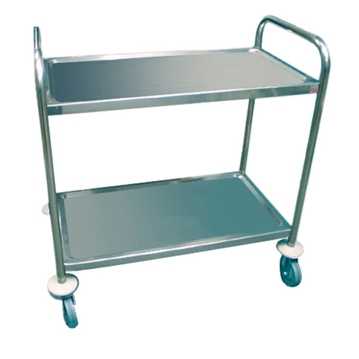 Carro de Servio Inox 2 nveis 850x530x950mm