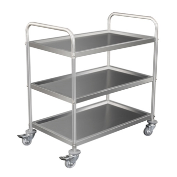 Carro de Servio Inox 3 nveis 850x530x950mm