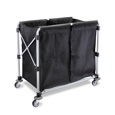 Carro Dobrvel para Lavandaria em Ao 2x50L 1 un
