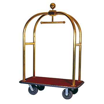 Porta Malas com Cpula em Inox Dourado 1120x610x1907mm 1 un