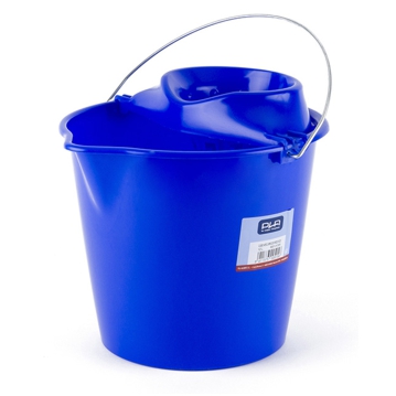 Balde de Plstico PP Redondo 12L  Azul 1 un