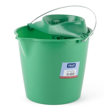 Balde de Plstico PP Redondo 12L  Verde 1 un