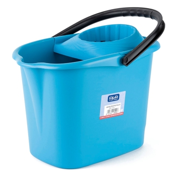 Balde de Plstico PP Rectangular 14L  Azul 1 un