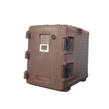 Armrio Isotrmico de Transporte 90L 6 GN 1/1 620x430x640mm Castanho