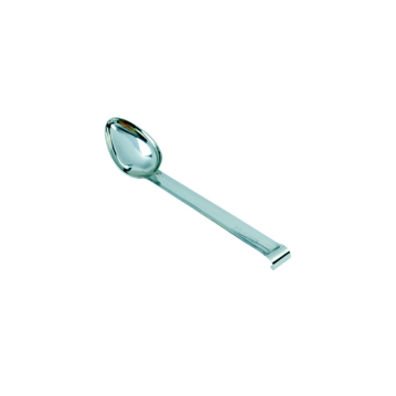 Colher Concha Monobloco com Cabo Direito em Ao Inox 103x70x350mm