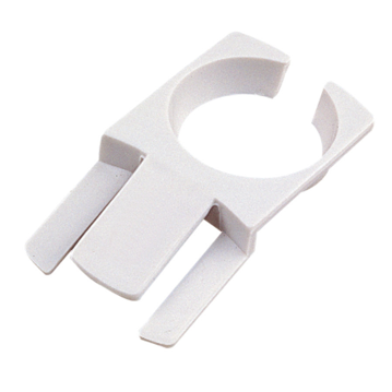 Suporte Porta Copos para Fixar no Prato em Plstico Branco 75x42mm 200 un