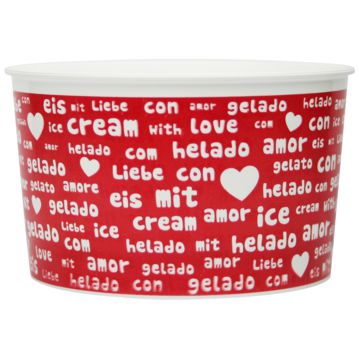 Copo em Plstico PP Impresso Standard para Gelados 250ml Caixa 480