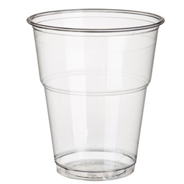 Copo Plstico PS Transparente 350cc Caixa 20x50 un