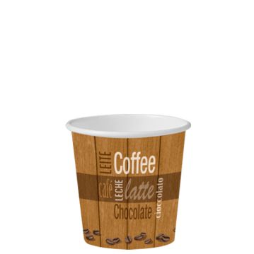 Copo de Carto para Bebidas Quentes 118ml 4oz - Beans - Caixa 20x50