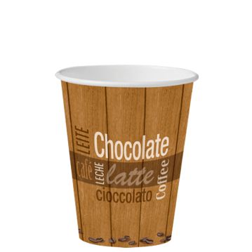 Copo de Carto para Bebidas Quentes 237ml 8oz - Beans - Caixa 1000