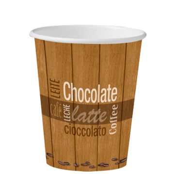 Copo de Carto para Bebidas Quentes 296ml 10oz - Beans - Caixa 1000