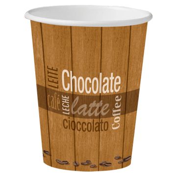 Copo de Carto para Bebidas Quentes 355ml 12oz - Beans - Caixa 1000