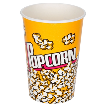 Vaso de cartn para palomitas 1380ml 46oz 500 uds