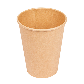 Copo de Carto para Bebidas Quentes 360ml 12oz - Kraft - 20x50 un